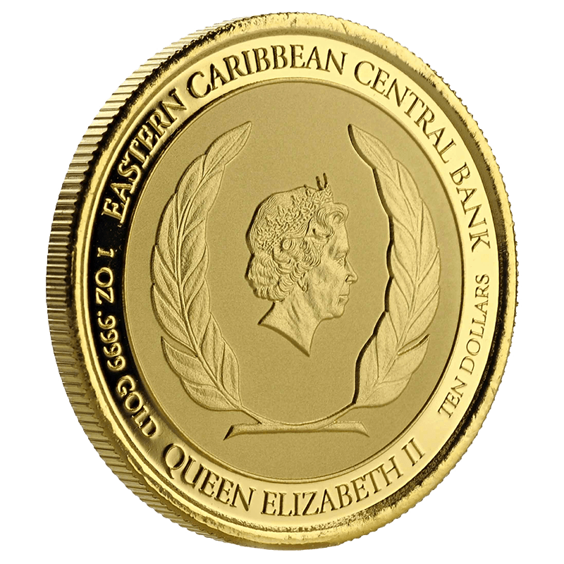 Buy Ec8 St Vincent And Grenadines Pax Et Justitia 1 Oz Gold Coin 2020